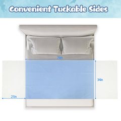 OUTCREATOR 4-layer absorbent core close-up with rapid-dry moisture wicking.