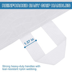 OUTCREATOR four-layer bed pad with absorbent core for dryness and comfort.