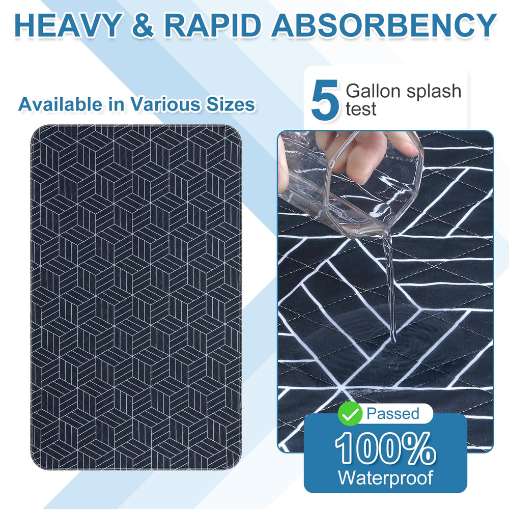 OUTCREATOR absorbent-core-technology locks moisture quickly to protect mattresses.