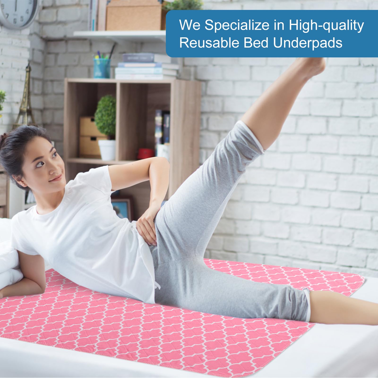 OUTCREATOR reusable mattress pad suitable for travel and home care.