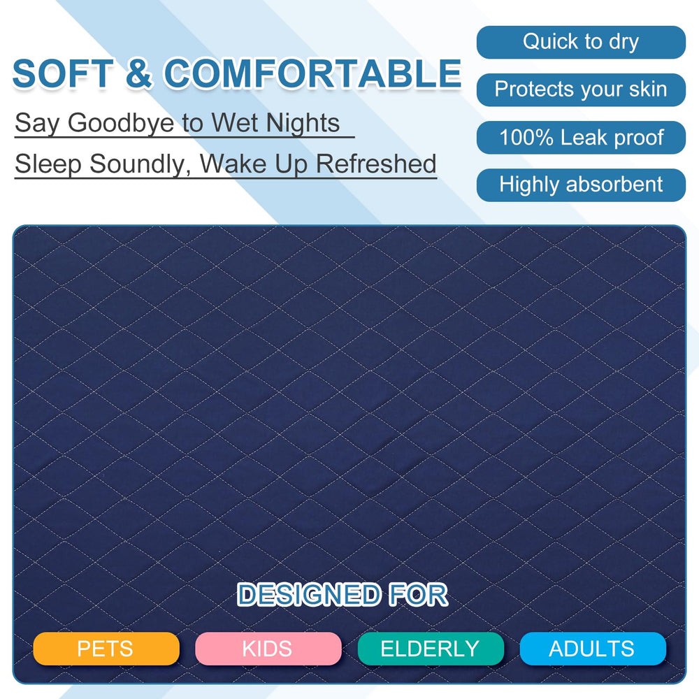 OUTCREATOR waterproof barrier guards the mattress against spills and accidents.