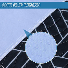 OUTCREATOR bed pad waterproof barrier helps guard bedding against leaks