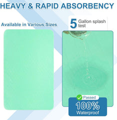 OUTCREATOR waterproof bed pad protects the mattress while remaining breathable.