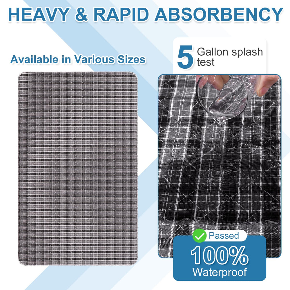 OUTCREATOR Bed Protector Waterproof Layer provides breathable, leak-resistant protection.