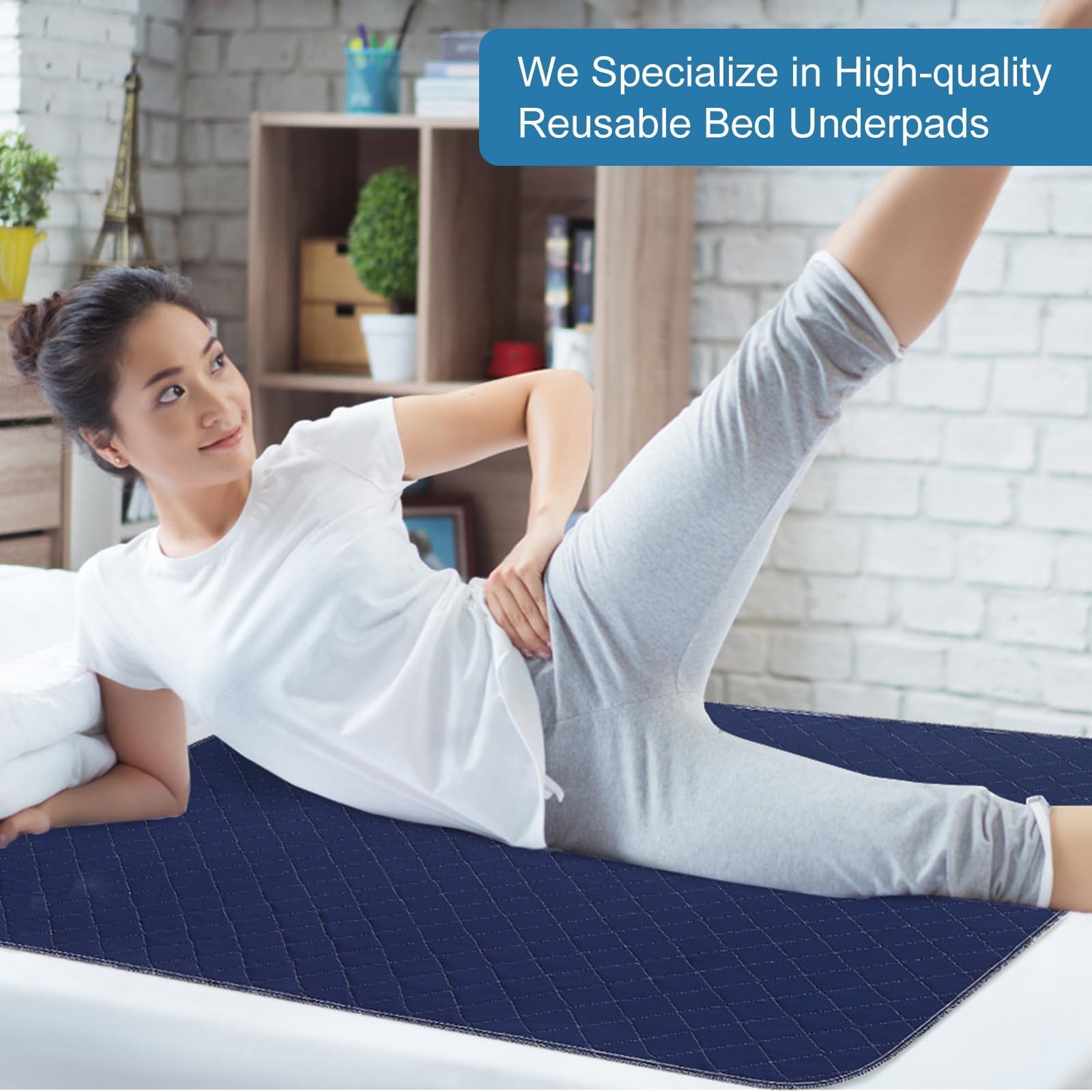 OUTCREATOR multiuse bed pad for elderly and caregivers.