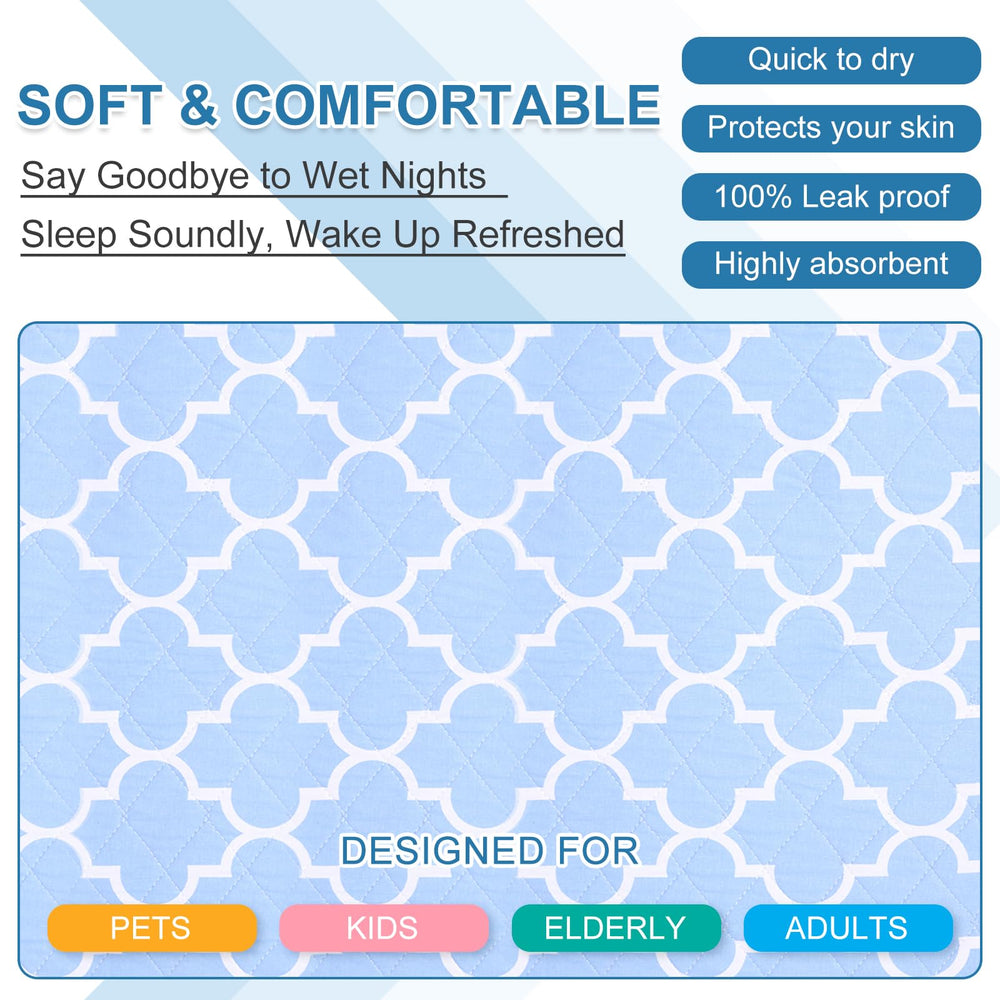 OUTCREATOR multiuse bed pad ideal for toddlers, adults, seniors, and pets