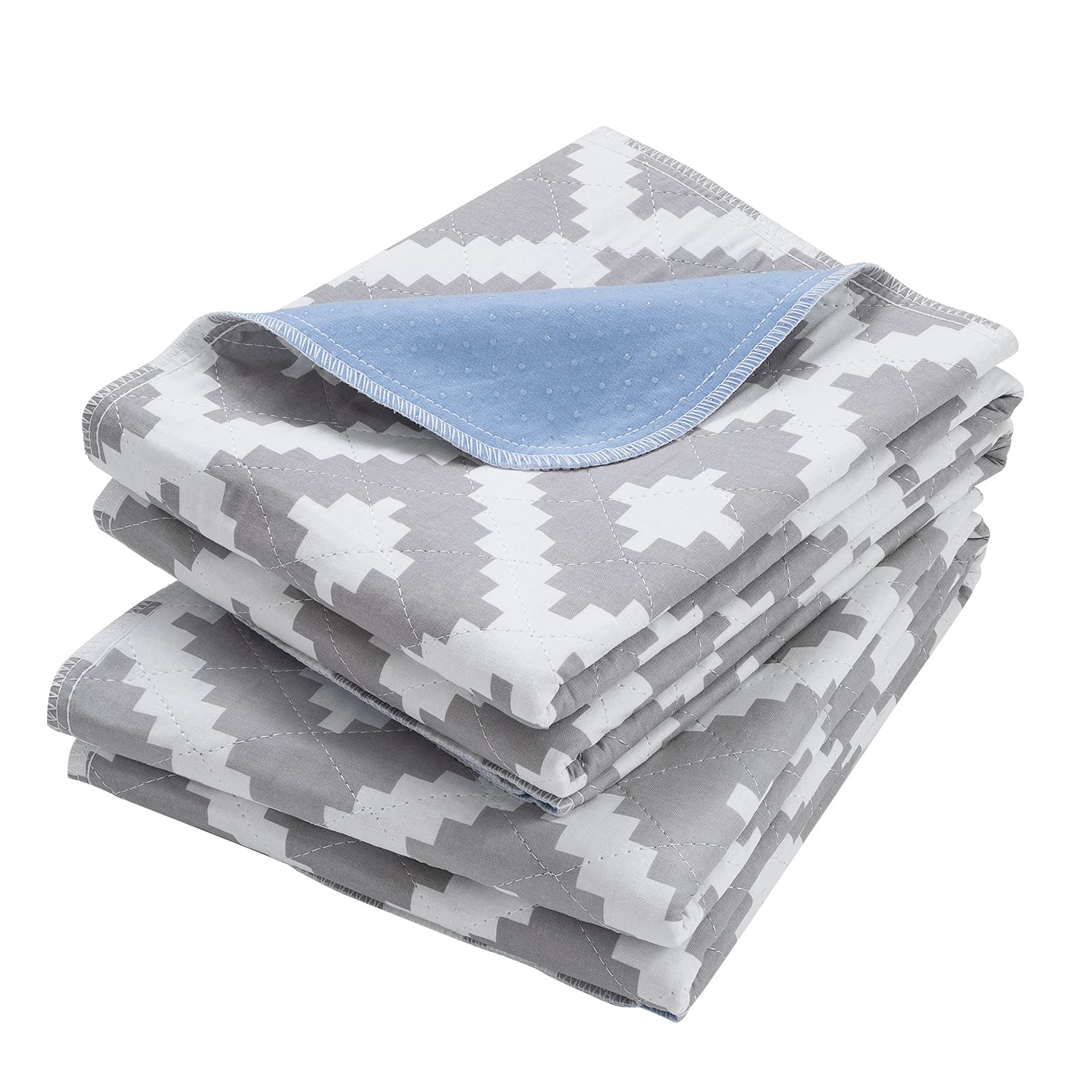 OutCreator washable bed pad with absorbent core for overnight moisture control