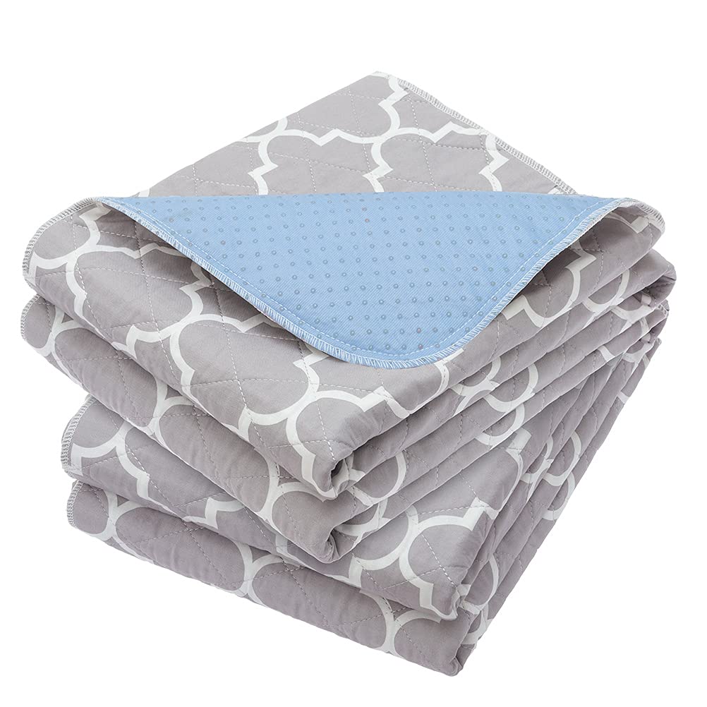 OUTCREATOR washable bed pad 34x76 pack offers reusable protection for incontinence.