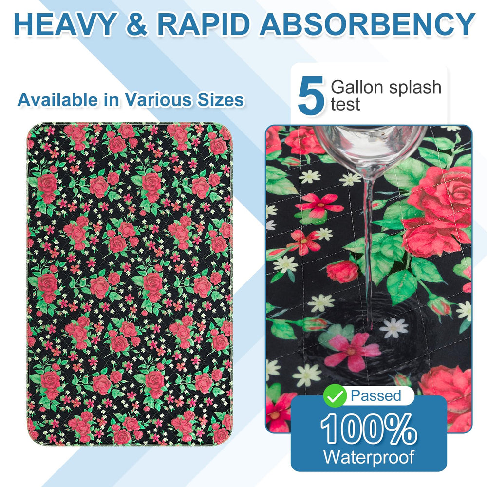OUTCREATOR bed pad core absorbs quickly, locking moisture away for a healthier sleep.