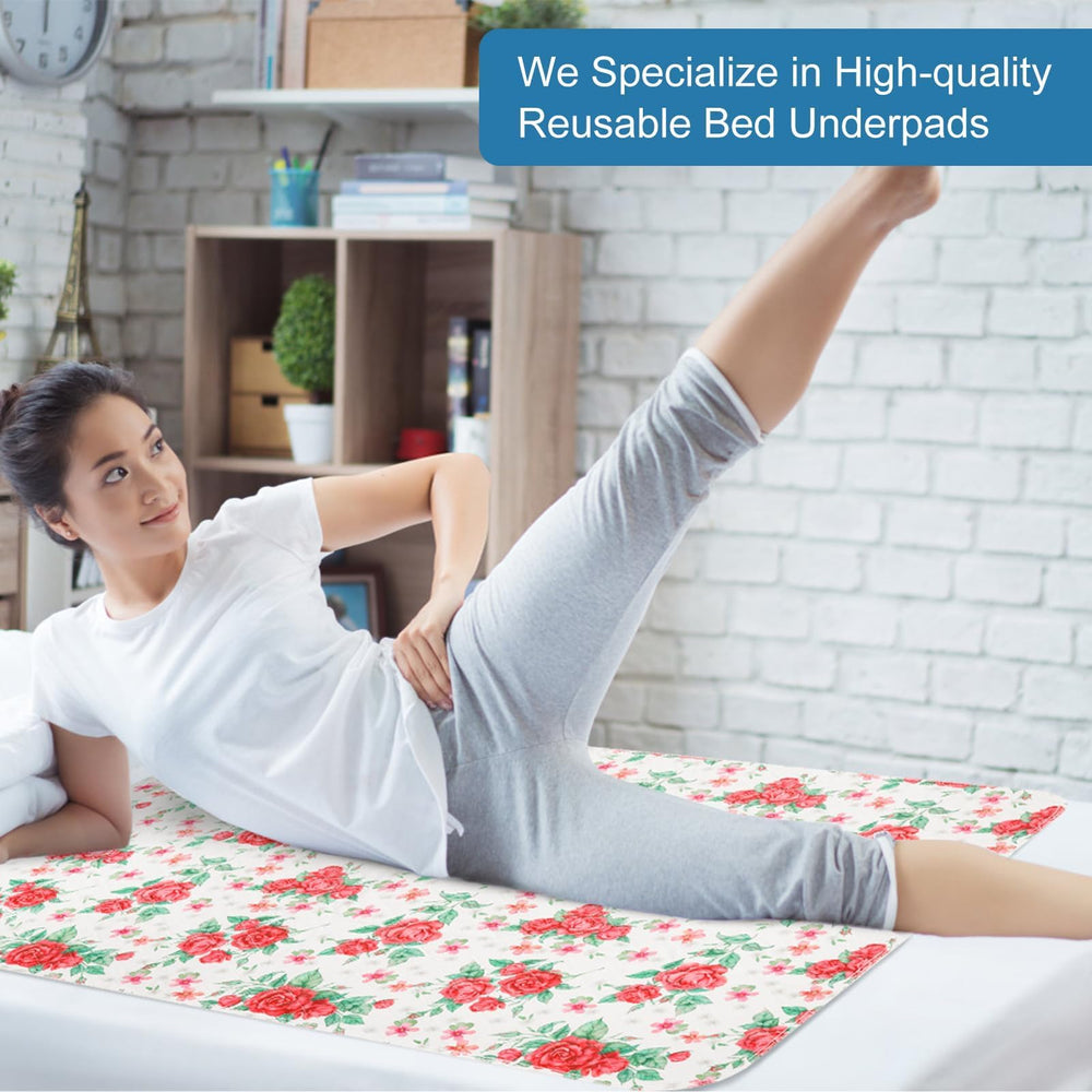 OUTCREATOR bed pad portable option suitable for home, hospital, or travel.