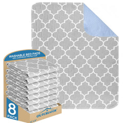 OUTCREATOR Washable Bed Pad with soft surface for gentle protection