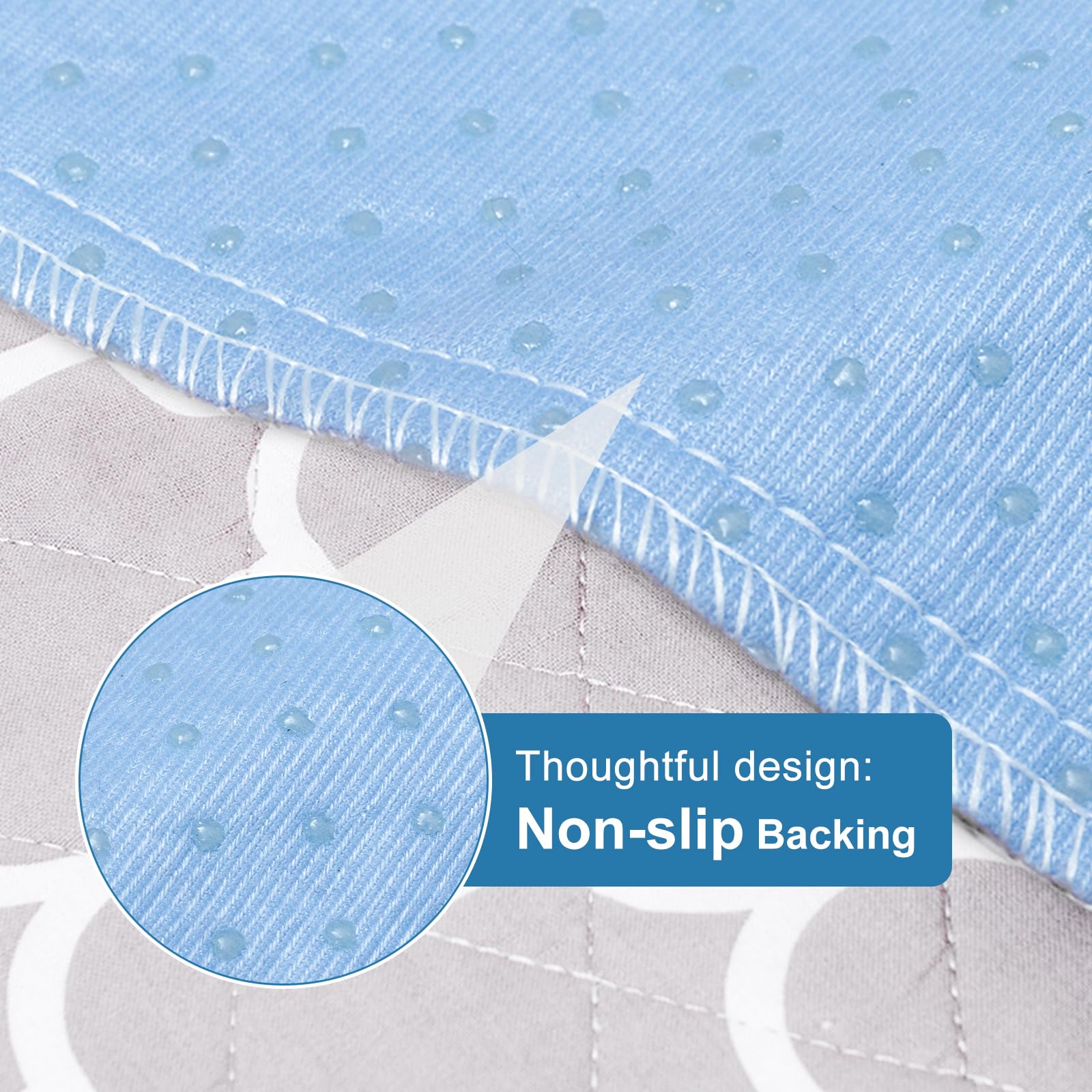 OUTCREATOR absorbent core quickly wicks moisture for a drier sleep.