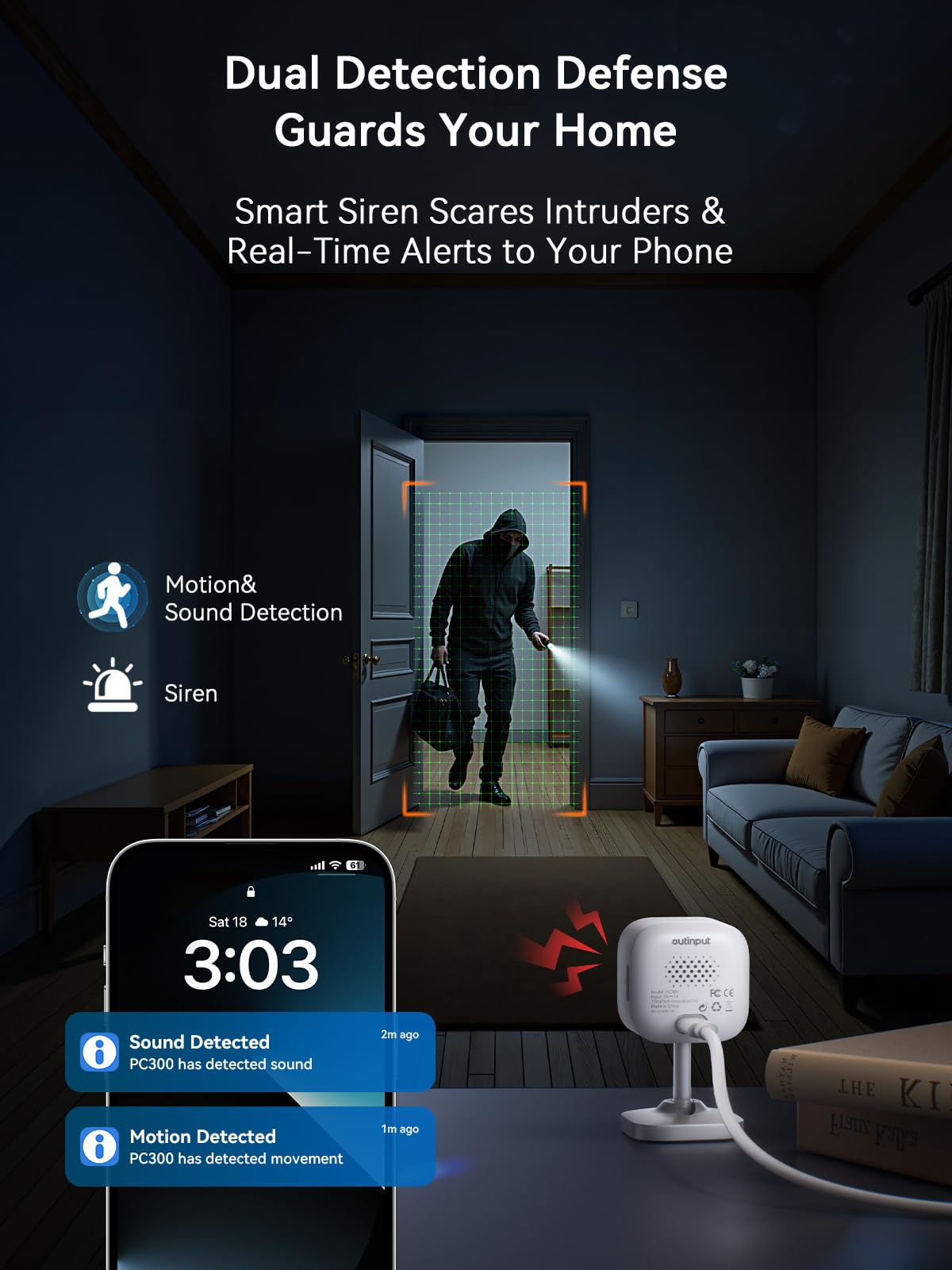 Outinput pet monitor mode shows your dog's activity and playtime.