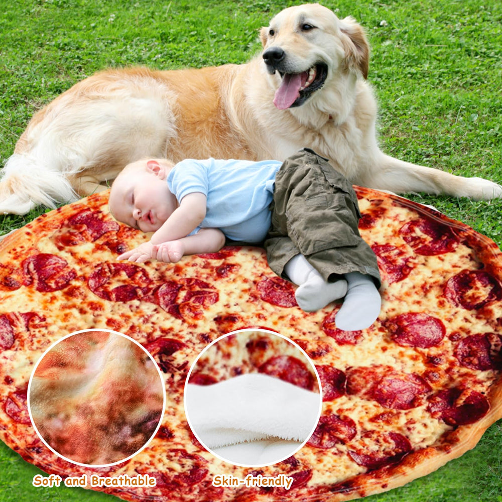 Outivity pizza blanket birthday-gift option delights kids and families