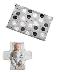 Outtip Cute Snail changing mat folded for compact travel changes