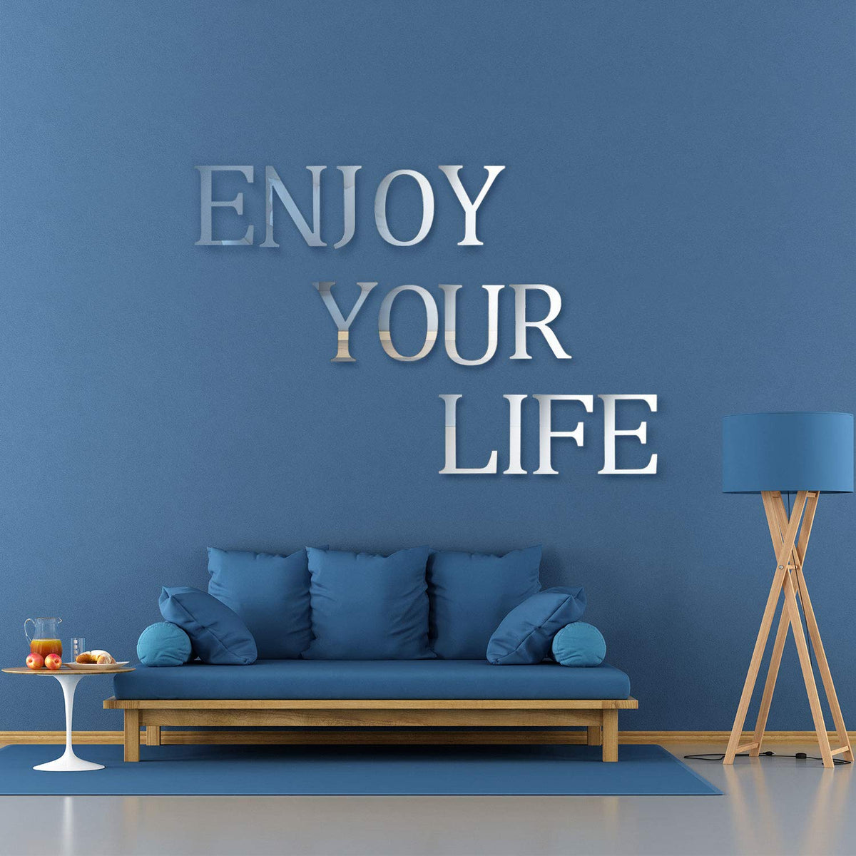 Outus alphabet mirror decals for customizable wall messages and reflections.