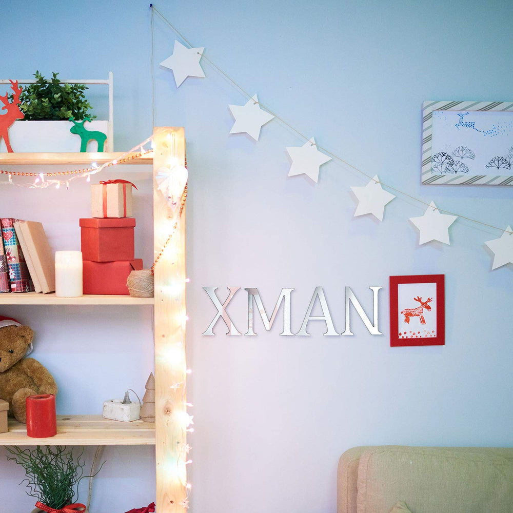 Outus DIY letter decals enable personalized messages and name displays.