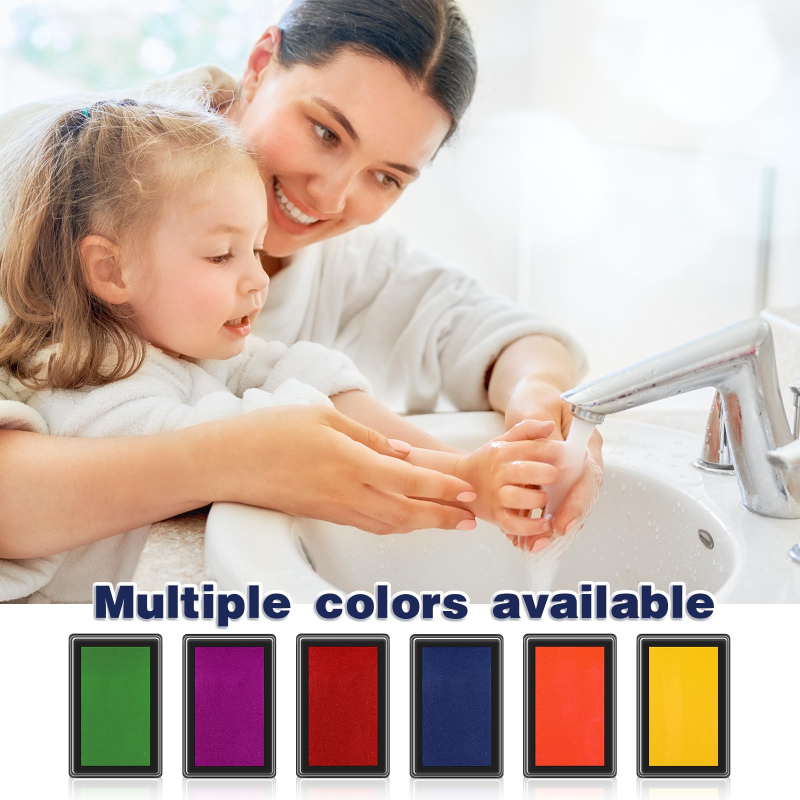 Outus stackable orange inkpad saves space for keepsakes and crafts.