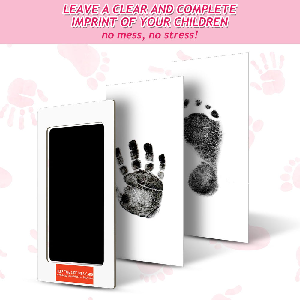Outus paw print captured with inkless kit, a meaningful family memento.