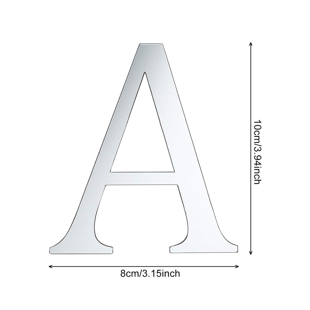 Outus silver acrylic letters create a modern look for weddings and events.
