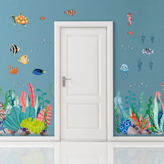 Outus coral reef wall decals transform playrooms into vibrant ocean scenes