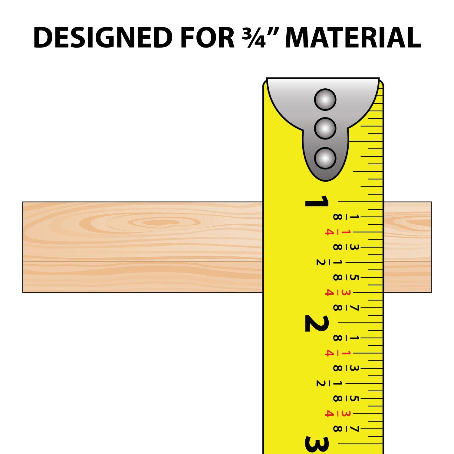 Outwater 3/4 inch U-channel offers a sleek, adhesive-free grip.
