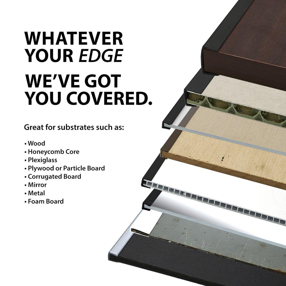 Outwater 36-inch lengths install easily along panel edges.