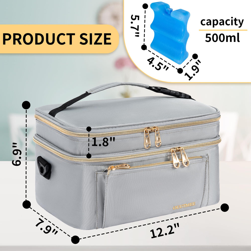 OUUTMEE detachable dividers highlight flexible packing for different setups