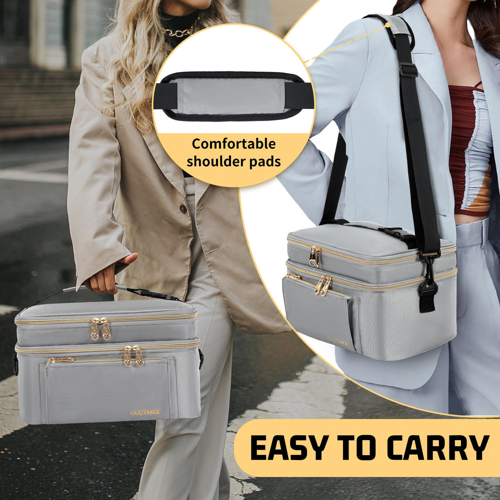 OUUTMEE bag with ice-pack-included feature keeps contents cool on outings