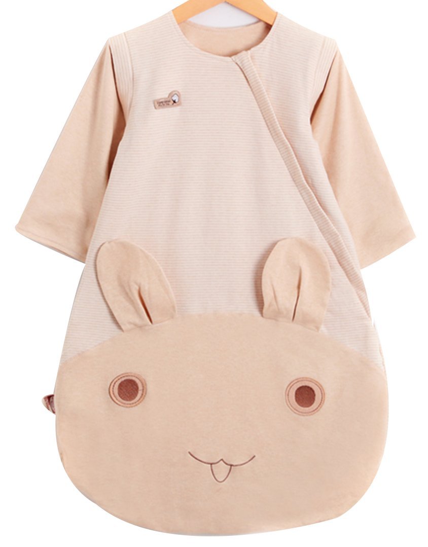 OuYun baby sleeping bag autumn detachable sleeve for seasonal warmth and flexibility.