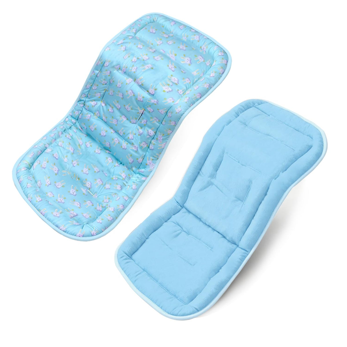 Ovelin baby stroller cushion front view with breathable cotton for comfy rides