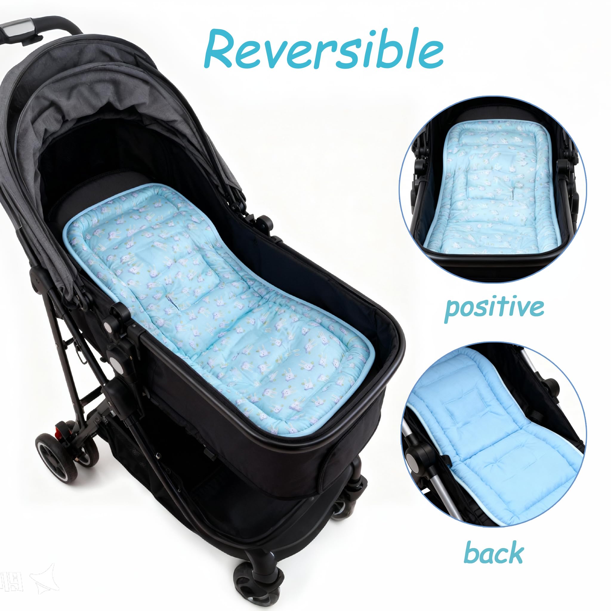 Ovelin universal 34x78 cushion fits most seats for easy setup
