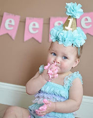 Ovenot princess hairband mint, a fashionable accessory for baby celebrations.