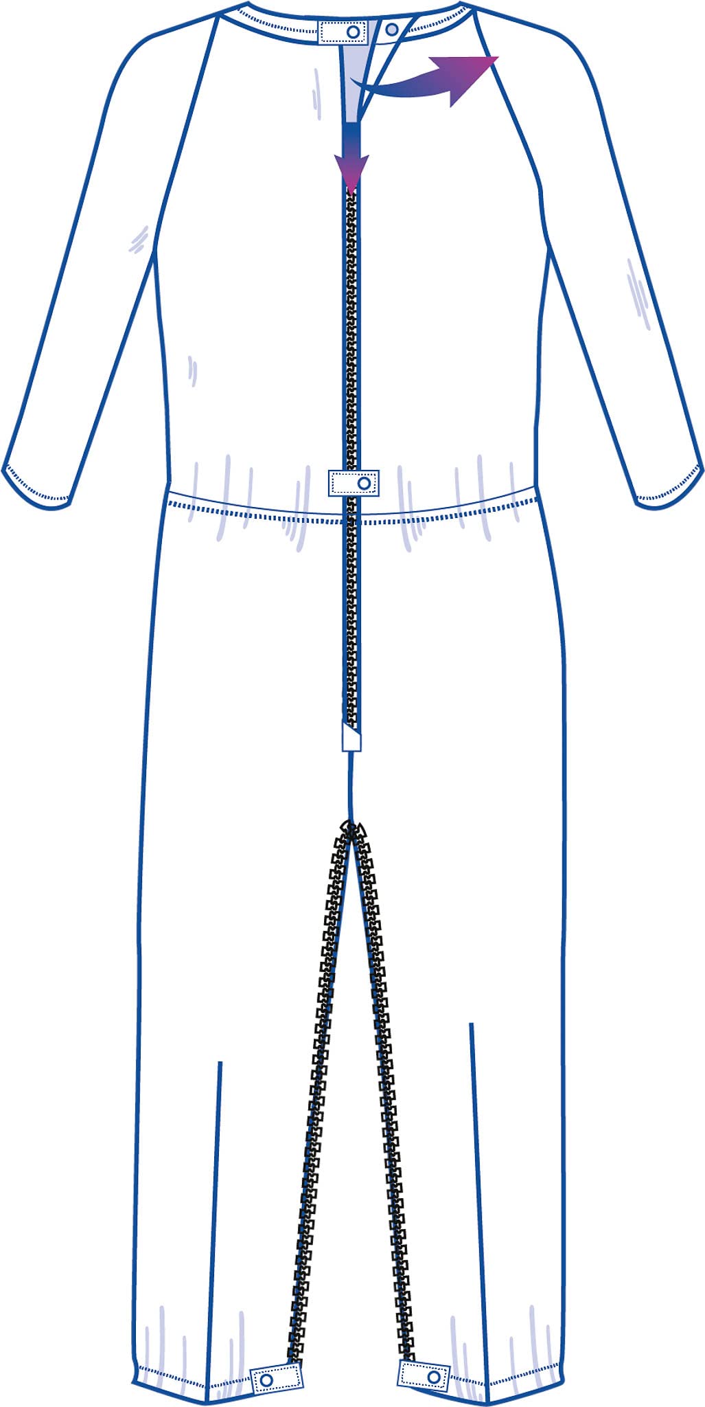 Ovidis Bobby Navy M machine washable for quick care.