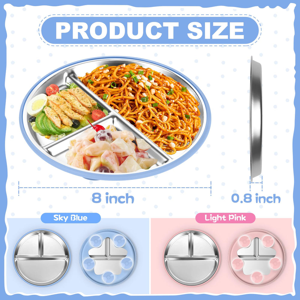 OVV plates with removable silicone sleeves for safer handling and easy cleanup.