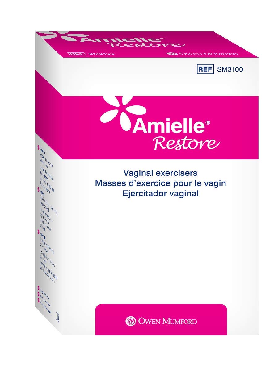 Owen Mumford Amielle Restore Vaginal Trainer graduated inserts for customizable training.