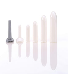 Owen Mumford Amielle Restore Vaginal Trainer universal handle for easy insertion.