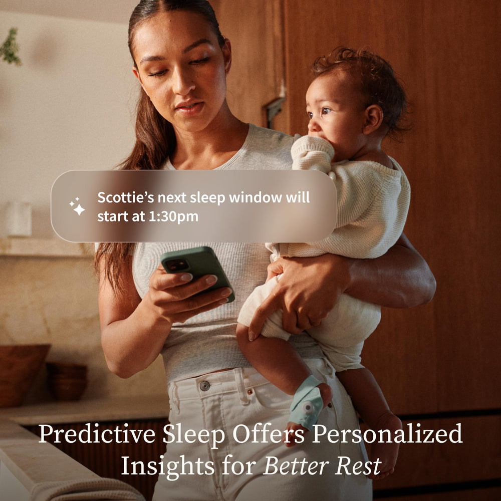Owlet Base Station emits alerts when readings vary, keeping you informed.