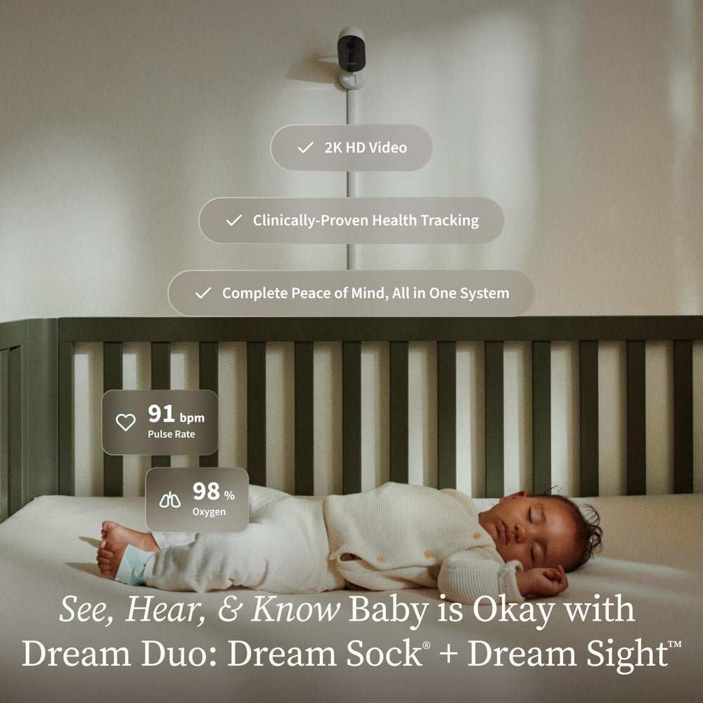 Owlet Dream Duo Gen 3 shows 2K HD video with night vision.
