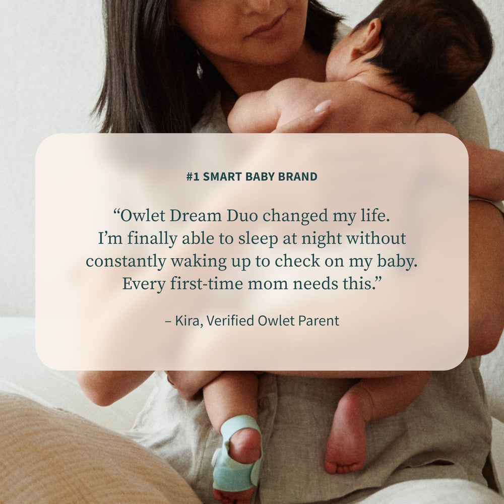 Owlet Dream Duo sleep trends chart helps understand baby rest.
