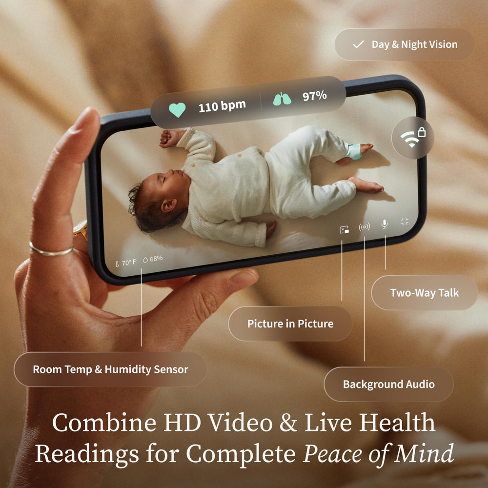 Owlet Dream Duo Gen 3 two-way audio lets you soothe from another room.