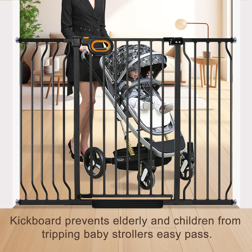 Owlie extension kit expands width from 47 to 57 inches.