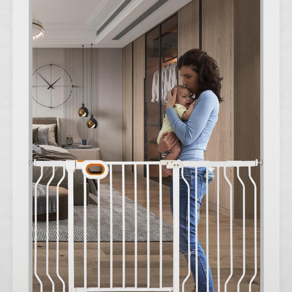 Owlie 30.5-inch height helps deter access to stairs.