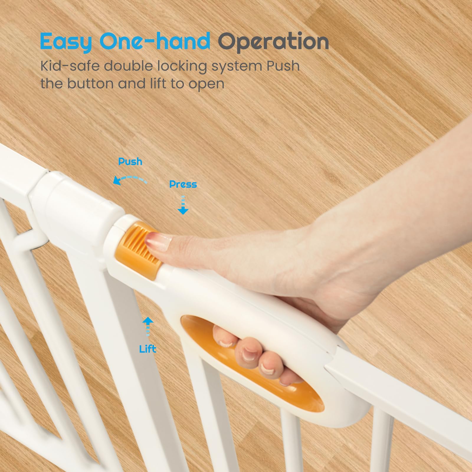 Owlie pressure-mounted setup shown without drilling for quick, tool-free installation.