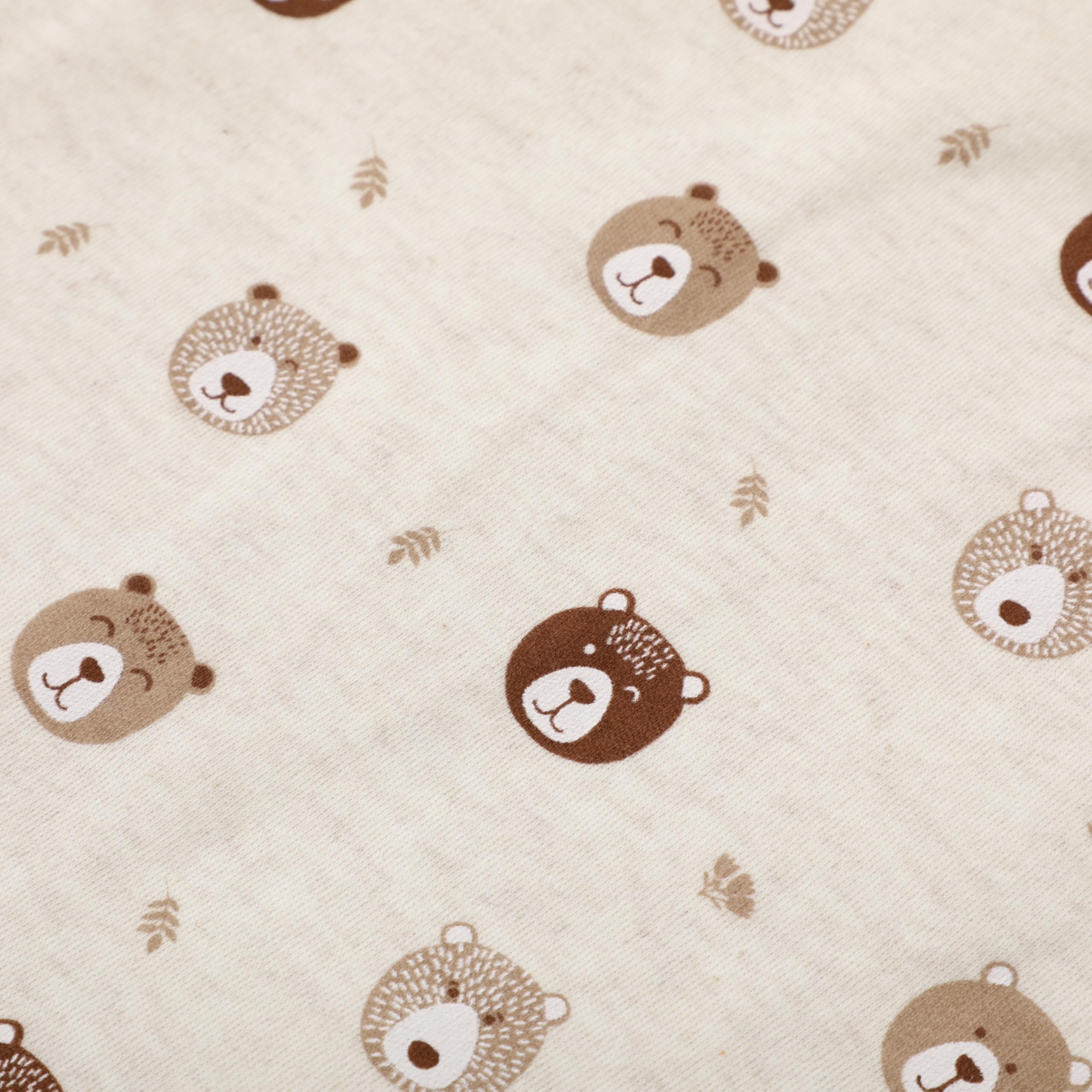 Owlivia 2-way zipper sleep sack with inner guard for easy diaper changes.