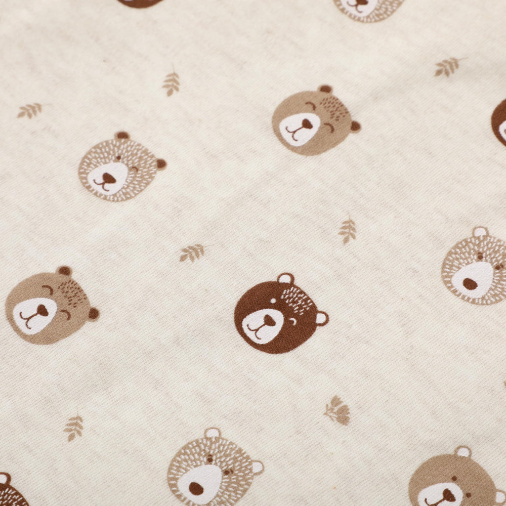 Owlivia 2-way zipper sleep sack with inner guard for easy diaper changes.