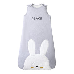 Owlivia baby sleep sack with winter bear design provides cozy warmth for chilly nights