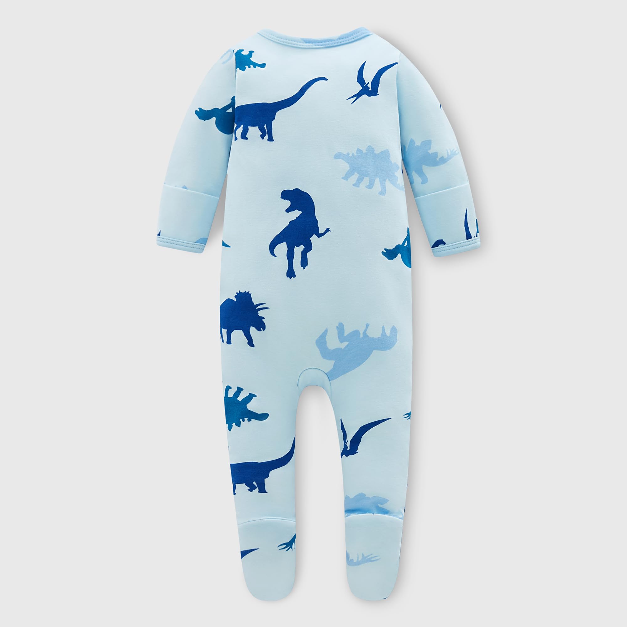 Owlivia diaper-gusset design provides room for diapers during sleep.