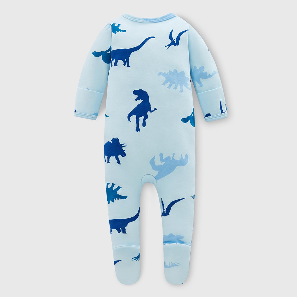 Owlivia diaper-gusset design provides room for diapers during sleep.
