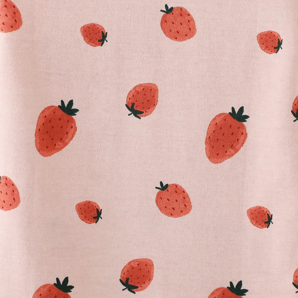 Owlivia fabric close-up showing soft organic cotton weave